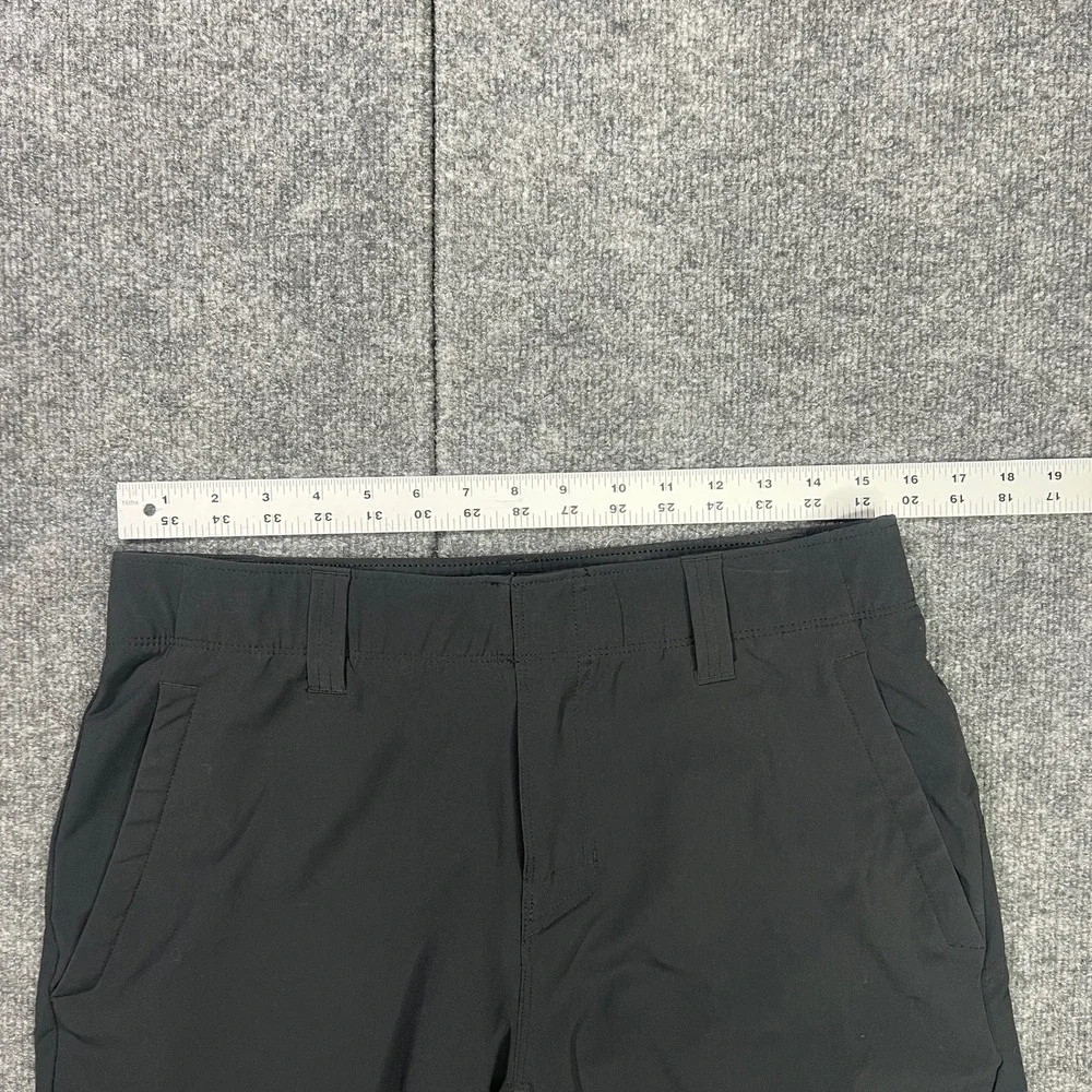 Under Armour Storm Fusion Mens 32 Golf Hiking Pants Fitted Black UPF-50+ 1331851